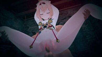 "HoloLive: Iroha Kazama and Robin00"