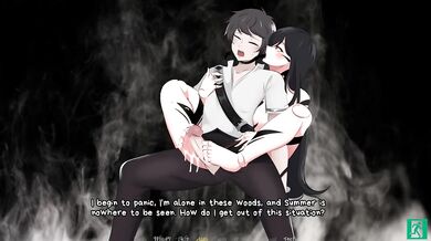 "Entering the Haunted Mansion: A Night of Terror and Lust"