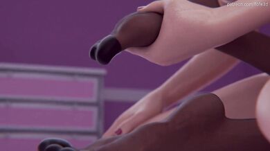'Kiriko's Sexual Massage for Tracer's Aching Feet'