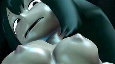 'Unleashing the Beast Within: Tsuyu's Raw Hentai Video with Dominica'