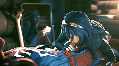 'Luscious Lucina Licks Sensual Spider-Man'
