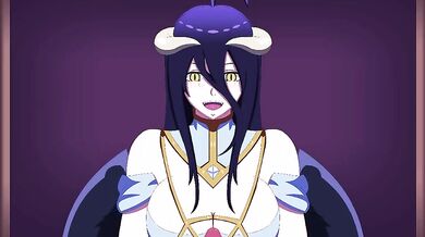 '"The Sexual Dominance of the Overlord: Albedo's Handjob"'