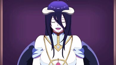 '"The Sexual Dominance of the Overlord: Albedo's Handjob"'