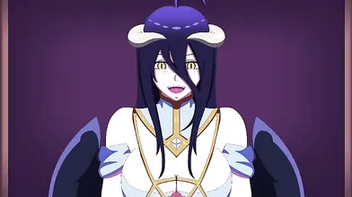 '"The Sexual Dominance of the Overlord: Albedo's Handjob"'