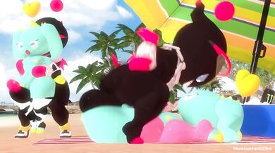 'Sexy Tentacle Beach Love Making with Moaning and Orgasmic Sounds'