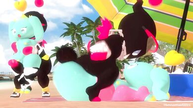 'Sexy Tentacle Beach Love Making with Moaning and Orgasmic Sounds'