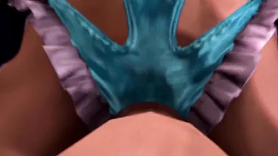 'Mika's Rough Sex with Chun-Li and Black Jr. XIII'