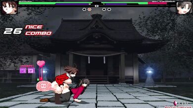 'Ryougi and her FUTA obsession - a hentai XXX story'.