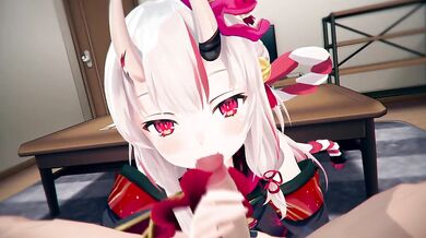 "Hentai Pornstar Nakiri Ayame Live with Robin00"