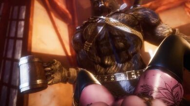 Rewritten as: 'Passionate Lesbian Love Making between Two Strangers in a Short Video'