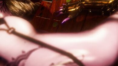 Rewritten as: 'Passionate Lesbian Love Making between Two Strangers in a Short Video'