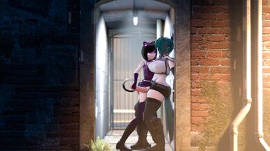 'Stuck inside during the storm, she starts to get restless and tries something new!'