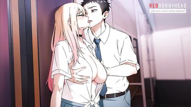 "The Raging Orgasm of a Red-Haired Maid."