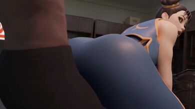 'Mortal Kombat's Chun-Li Twerks on a Black Man while Fucking Like a Pro in a Hentai Video'.