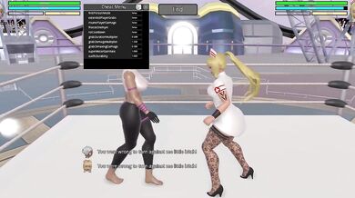 "Leona and Anya: A Traditional Hentai Battle"