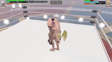 "Leona and Anya: A Traditional Hentai Battle"