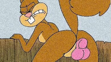 "Sandy Cheeks Hentai Adventures in the Deep Blue Sea"