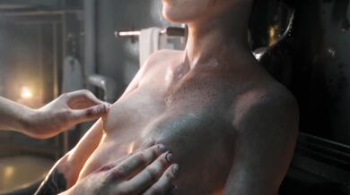 Rewritten as: "Hardcore Drilling with Ellie in the Nude"