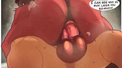 "Unbridled Lust between a Dad and his Son's Sexy Stepdad"
