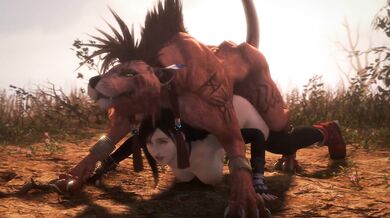 'Final Fantasy VII - The Hidden Naked Desire of Tifa and Red XIII, with Naked Noname55 Version'