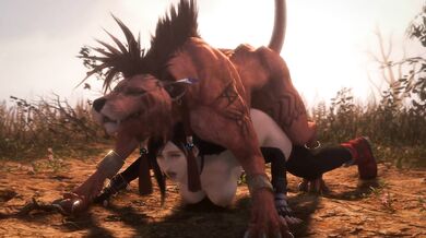 'Final Fantasy VII - The Hidden Naked Desire of Tifa and Red XIII, with Naked Noname55 Version'