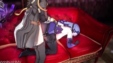 "[HMV] Honkai Sluts HSR - The Ultimate Gangbang Challenge"