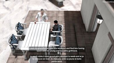 'Sexy Lingerie Virgin Daughter-in-law Getting Fucked By Three Men'