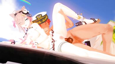 "Cum-swapping and creampies with two sexy cats!"