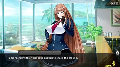"Kokawa Asuka, The Virgin Warrior of Taimanin RPGX English"
