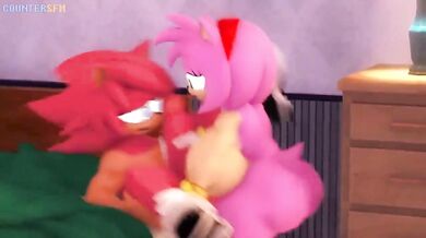 The Futa and Amy take their turn fucking a guy.
