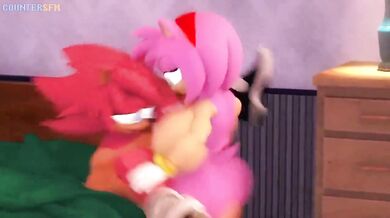 The Futa and Amy take their turn fucking a guy.
