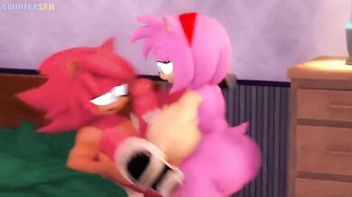 The Futa and Amy take their turn fucking a guy.