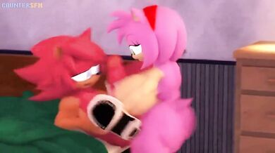 The Futa and Amy take their turn fucking a guy.