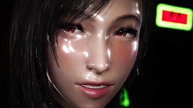 'Buff and Beautiful Tifa Engages in a Steamy Fuck Session with an Orc Beast'