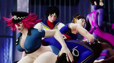 "Busty milf gets spanked and fucked while twerking in a PMV"