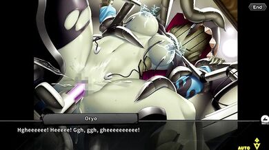 'Super-powered Orgy with Taimanin RPGX English Dub Characters'