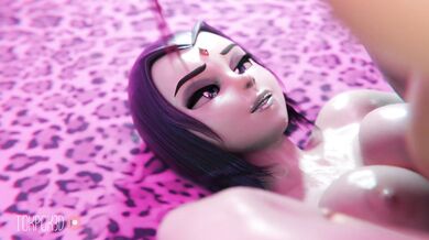 'Raven's Tongue Exploration (Starfire x Raven) Part 2 [TokPok3D]'