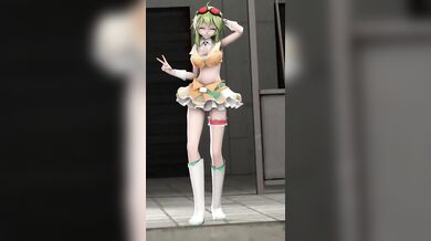 'Caught in the act! She's a fake good girl with a real big secret!'