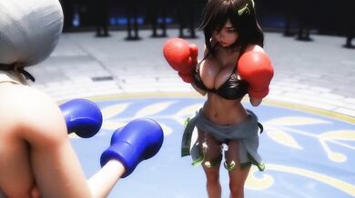 'Mixed Martial Artist's Sexy Body Blows'