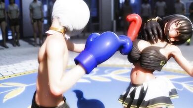 'Mixed Martial Artist's Sexy Body Blows'