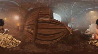 'The Mingling of Lee and Cass with the Help of Hucow Company: A Virtual Reality Experience'