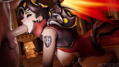 "Horny Deviless Takes Revenge Through Deviant Blowjobs!"