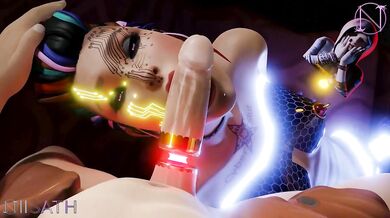 'Amber and Rachel Sucking Cocks Cyberified (Life Is Strange)'