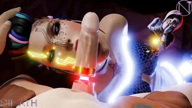 'Amber and Rachel Sucking Cocks Cyberified (Life Is Strange)'
