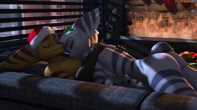 "Snowy Nights of Passion: A Holiday Hentai Love Story"