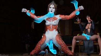 "Mastering the Art of Summoning: A Demoness and Her Pet"