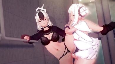 Hentai MILFs Mika and Kayoko love each other like never before.