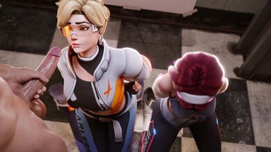 'Tracer & D.Va Part 2 [TheCount] [NO WM]'