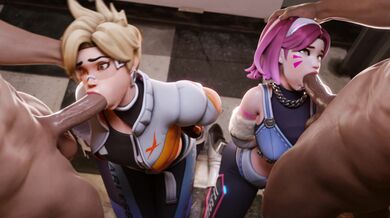 'Tracer & D.Va Part 2 [TheCount] [NO WM]'