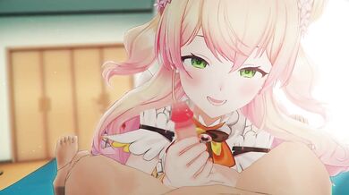 "Sucking and Fucking with Momo and Nene, Robin in the Mix!"